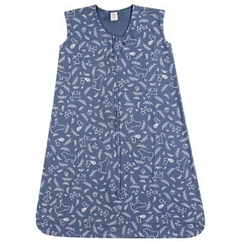 Yoga Sprout Baby Boy Sleeveless Jersey Cotton Sleeping Bag, Sack, Blanket, Forest, 0-6 Months