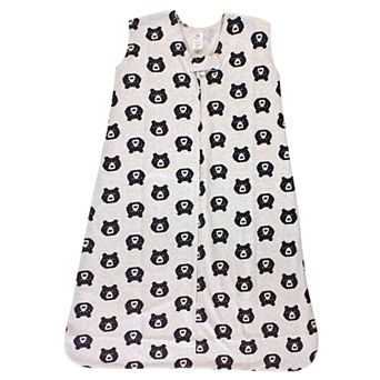 Yoga Sprout Baby Boy Sleeveless Jersey Cotton Sleeping Bag, Sack, Blanket, Bear