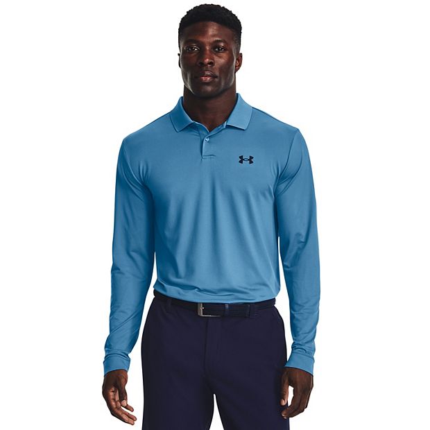 Polo shirt with store long sleeve underneath