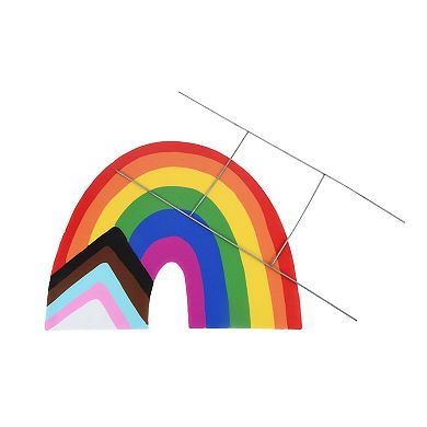 Sonoma Community® Pride Inclusion Rainbow Yard Sign