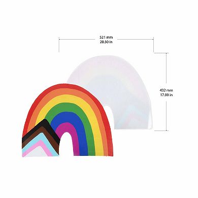 Sonoma Community® Pride Inclusion Rainbow Yard Sign