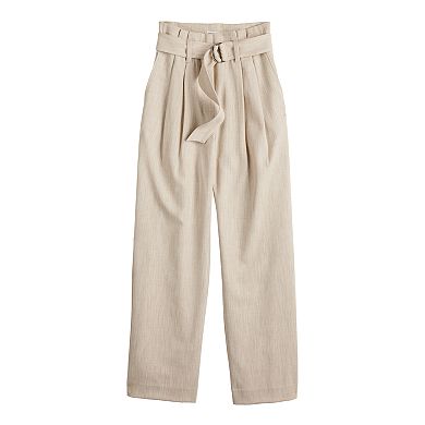 Women's Nine West Paperbag Waist Trouser