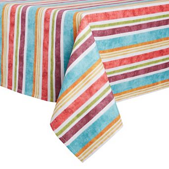 Fiesta Cameron Stripe Tropical Tablecloth