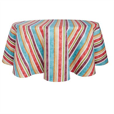 Fiesta Cameron Stripe Tropical Tablecloth