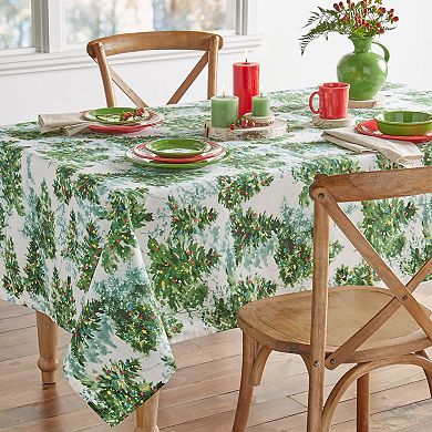 Fiesta Deck The Halls Tablecloth