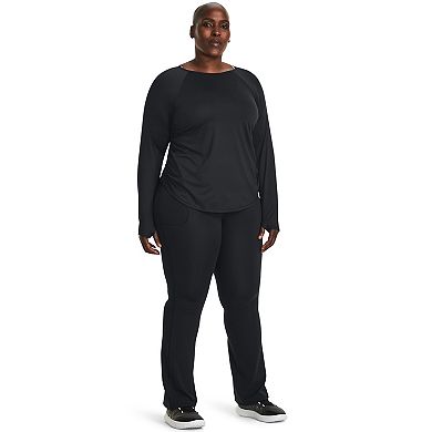 Plus Size Under Armour Motion Longline Long Sleeve Top