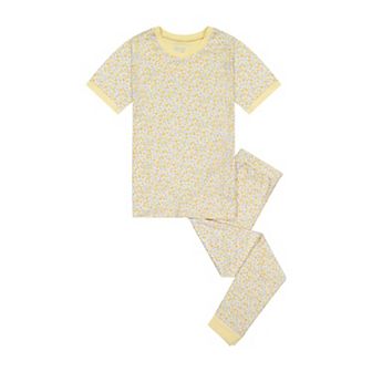 Sleep On It Girls 2 pc Super Soft Jersey Snug-Fit Pajama Top and Pajama Pants Set - Toddler