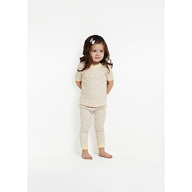 Sleep On It Girls 2-piece Super Soft Jersey Snug-fit Pajama Set - Toddler