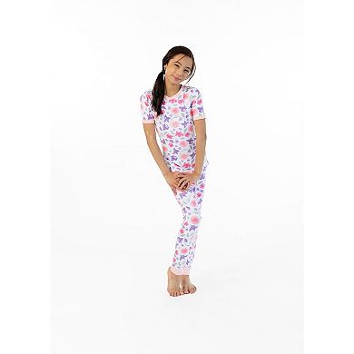 Sleep On It Girls 2-piece Super Soft Jersey Snug-fit Pajama Set - Toddler