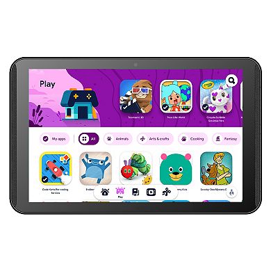 ME K10 Google Kids Space 10" 64GB Tablet with Silicone Bumper Case Kickstand (2023 Model)