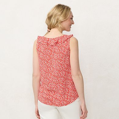 Women's LC Lauren Conrad Cascading Ruffle Tank