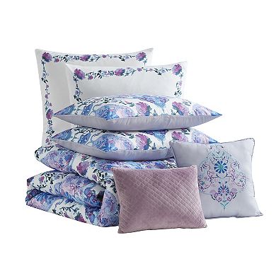 Sweet Home Collection Juliette Floral Comforter Set with Shams