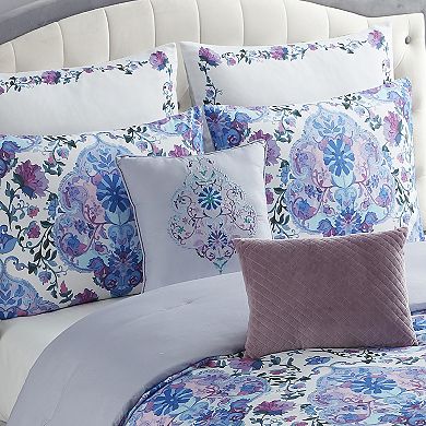 Sweet Home Collection Juliette Floral Comforter Set with Shams