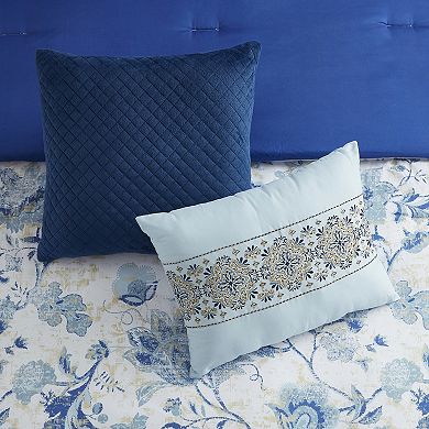 Sweet Home Collection Margolis Floral Comforter Set