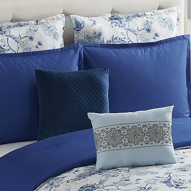 Sweet Home Collection Margolis Floral Comforter Set