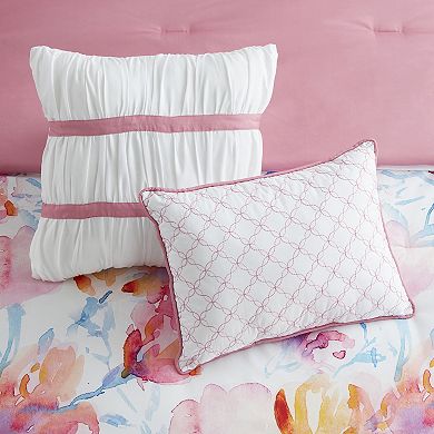 Sweet Home Collection Melrose Floral Comforter Set