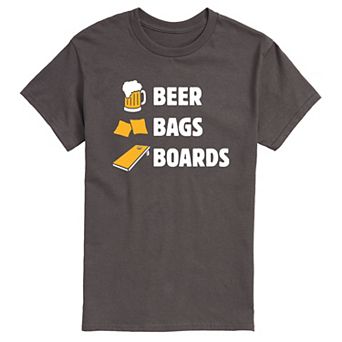 Men's Beer Bags Boards Tee