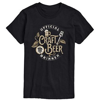 Men's Official Craft Beer Drinker Tee