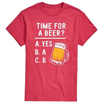Men's Time for a Beer Tee