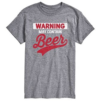 Men's May Contain Beer Tee
