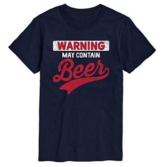 Men's May Contain Beer Tee