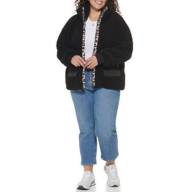 Plus Size Levi's® Cozy Teddy Sherpa Jacket