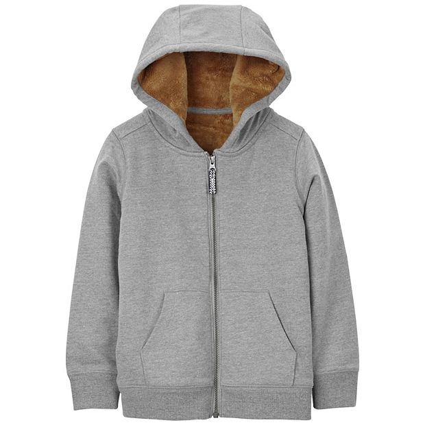 Boys fluffy online hoodie