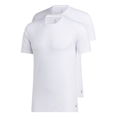 Men's adidas 2-Pack Stretch Cotton Crew Tees