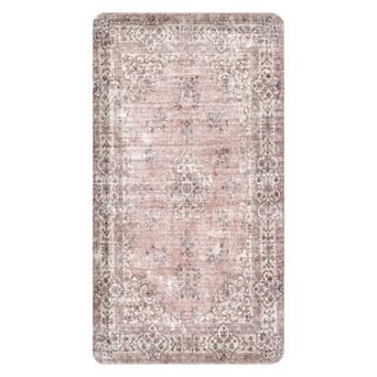 nuLoom Floral Vintage Kitchen Comfort Mat