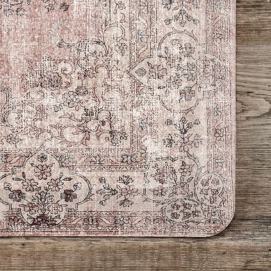 nuLoom Floral Vintage Kitchen Comfort Mat