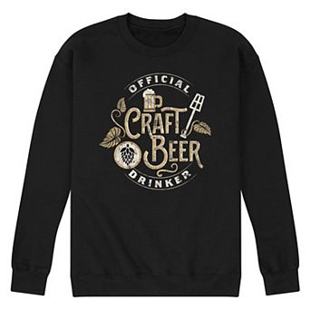 Men's Official Craft Beer Drinker Sweatshirt