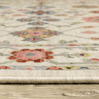 StyleHaven Lawson Traditional Floral Indoor Area Rug