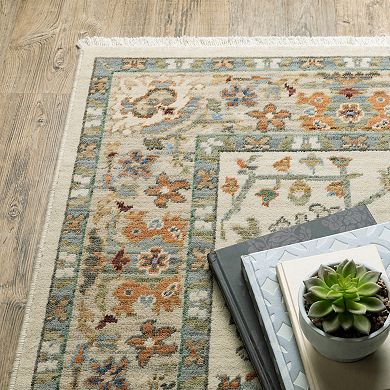 StyleHaven Lawson Traditional Persian Large Border Indoor Area Rug
