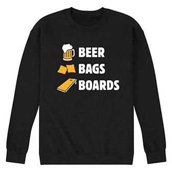 Men's Beer Bags Boards Sweatshirt