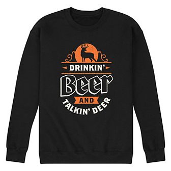 Men's Beer and Talkin Deer Sweatshirt