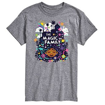 Disney's Encanto Magic Of Family Men's Graphic Tee