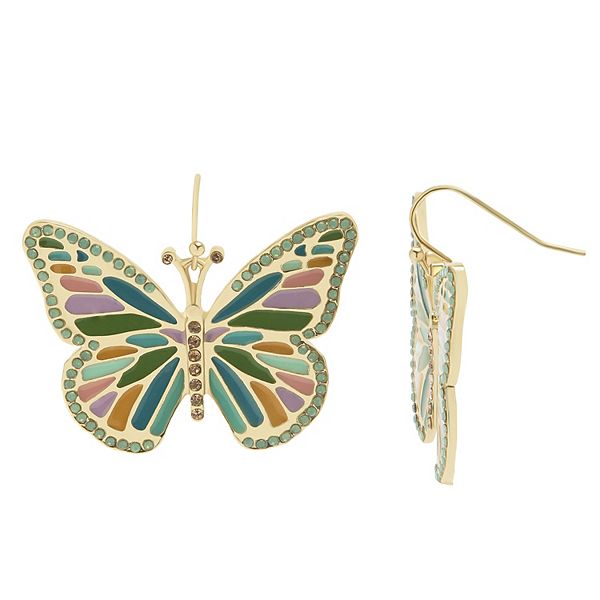 Kohls hot sale butterfly earrings