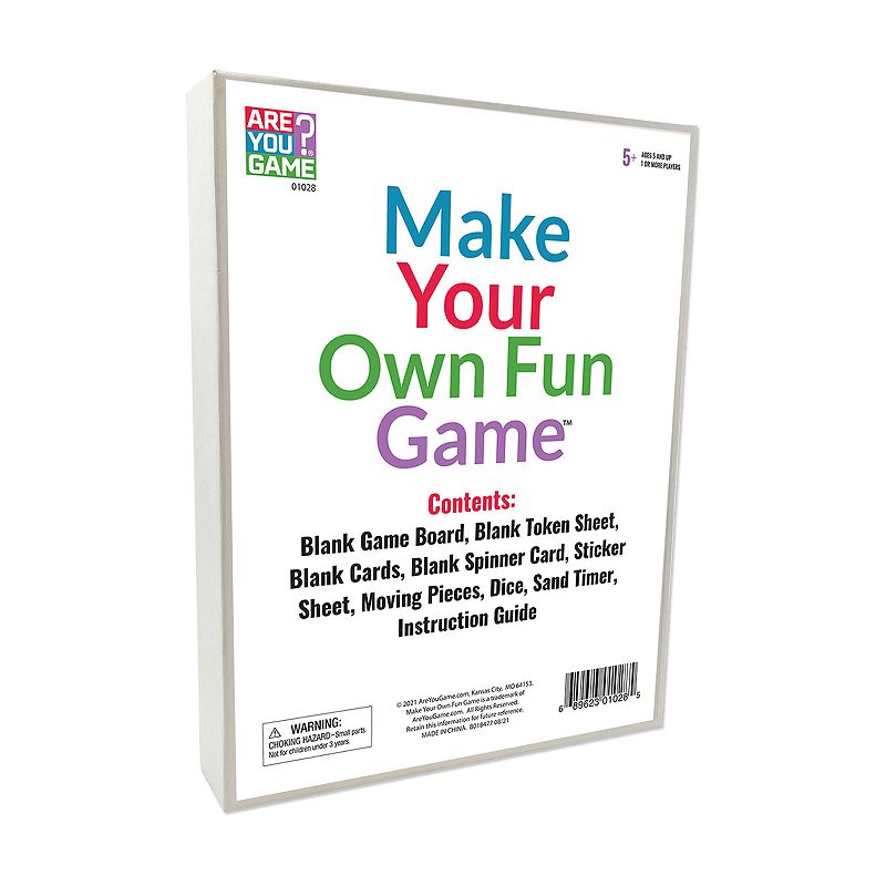 Make Your Own Fun Game, Multicolor