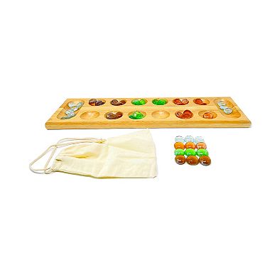 Solid Wood Mancala Game