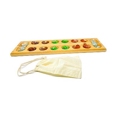 Solid Wood Mancala Game