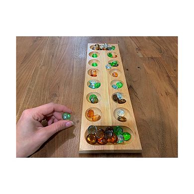 Solid Wood Mancala Game