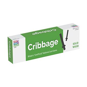 Solid Wood Cribbage Board Game