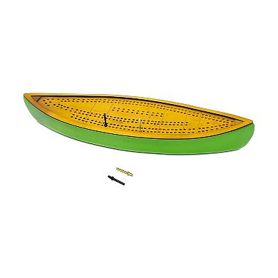AREYOUGAMECOM Canoe Cribbage