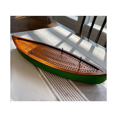 AREYOUGAMECOM Canoe Cribbage