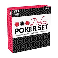 Double 6 Black Dot Dominoes - Professional Size, AreYouGame