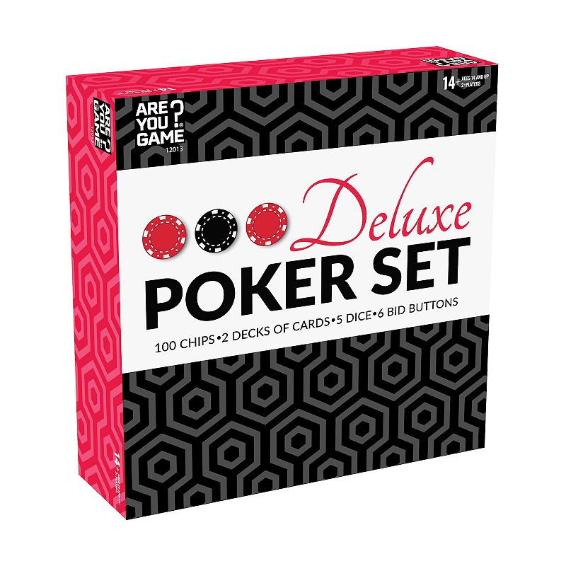 Deluxe Poker Set, Multicolor