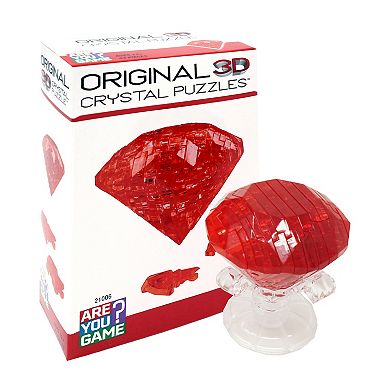 3D Crystal Puzzle - Ruby