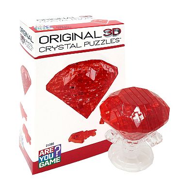 3D Crystal Puzzle - Ruby