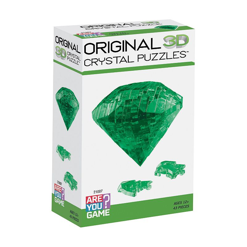 76803696 3D Crystal Puzzle - Emerald, Multicolor sku 76803696