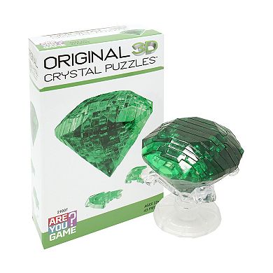 3D Crystal Puzzle - Emerald